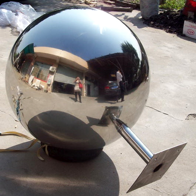 large metal ball