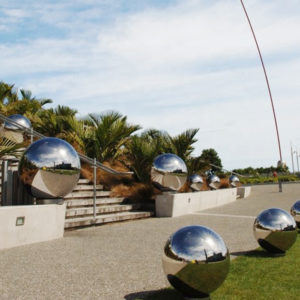 Mirror Polished Large Outdoor Stainless Steel Spheres